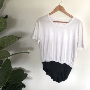 Smash and Tess White T-Shirt Bodysuit